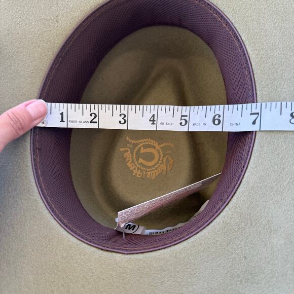 New Charlie 1 Horse Womens Hat Highway edition olive green color size Medium main image 11